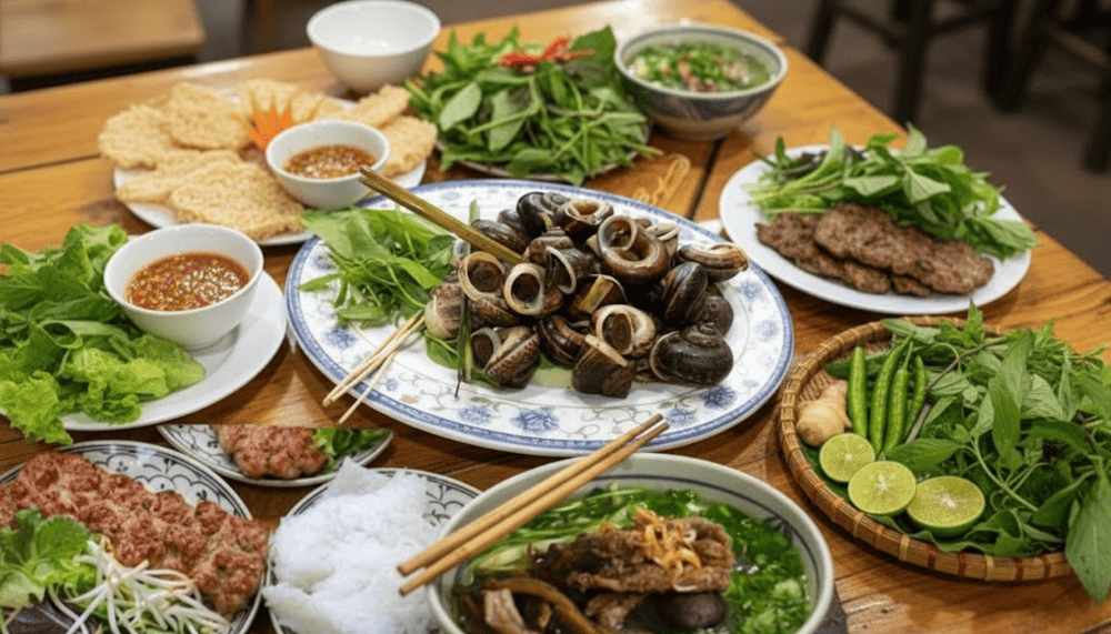 Ốc núi Ninh Bình là món ăn bạn không nên bỏ qua khi đến Ninh Bình